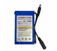 Batterie Lipo Portable 4800mAh DC 12V 12.6V Super Rechargeable Pack Adaptateur Secteur UE/US pour caméra CCTV vidéo recorde
