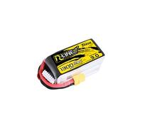 Tattu Pack de batterie (LiPo) 22.2 V 1300 mAh Nombre de cellules: 6 120 C Softcase XT60