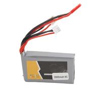 Batterie Lipo RC 7,4 V 2 000 mAh, Batterie Lithium-polymère légère et Haute Performance avec Protection Contre Les surcharges et Les Courts-Circuits pour émetteur RC Jumper T16,