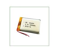 Batterie Lipo Rechargeable 103450 3.7V 1800mAh pour Casques Bluetooth, Montres Connectées, POS, Instruments Médicaux Protection PCM, Jaune Jaune https://www.fnac.com/mp50250801/Batterie-Lipo-Rechargeable-103450-3-7V-1800mAh-pour-Casques-Bluetooth-Montres-Connectees-POS-Instruments-Medicaux-Protection-PCM-Jaune/w-4?oref=581b7244-151e-9379-8e78-83a7712edac5