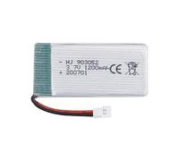 Batterie LiPo Rechargeable 3.7V 1200mAh pour Drones Syma X5SC X5SW Performances Constantes Installation Facile Dimensions : 54x29x9mm, Poids : 27,4 g
