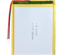 Batterie Lipo Rechargeable 3.7V 2800mAh 407087. Batterie Lithium-ION Polymère avec Connecteur JST