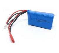 Batterie LiPo Rechargeable - YUNIQUE FRANCE - 7.4V 1100mAh - Voitures et Drones RC - Compacte et Légère