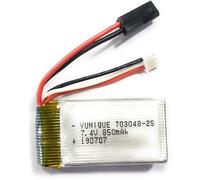 Batterie Lipo Rechargeable - YUNIQUE FRANCE - 7.4V 850mAh - RC Voiture 4WD - Compacte - Léger