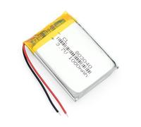 Batterie Lipo Rechargeable - YUNIQUE FRANCE - Modèle 803040 - 3.7V - 1000mAh - Compacte