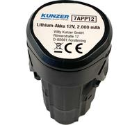 Batterie lithium 12V Kunzer pour 7AFS02, 7AKN38, 7ABS38, 7AMS01 et 7APM08 7APP12