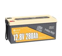 Batterie Lithium 12V280Ah LiFePO4 BMS200A 3584Wh Protection de Froid pour le système solaire PowerQueen