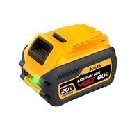 Batterie lithium 18 Ah 20 V/60 V compatible avec les outils DeWalt FLEXVOLT MAX DCB609/DCB606/DCB612 et DCD996/DCF885/DCS391 | Batterie haute capacité for outils électriques sans fil 18000 mAh(60V-20V