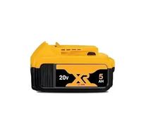 Batterie lithium 20 V/60 V 6,0 Ah compatible avec les outils DeWalt des séries DCF850/DCF887/DCB200/DCB206/DCB204 | Batterie for outils électriques sans fil(20V 5Ah x1)