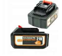 Batterie Lithium 21V 4Ah - Haute Capacité | MAX Lithium Power | Compatible Rosfix Animal PRO et Makita 18V