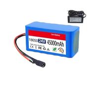 Batterie Lithium 24 V 100 Ah 18650 7s3p for vélo électrique et cyclomoteur + Chargeur 2 A(1pcs 45000mah)