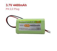 Batterie lithium 3,7 V 18650, rechargeable 4 400 mAh, carte de protection pour haut-parleur mégaphone,
