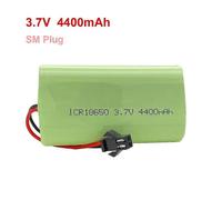 Batterie lithium 3,7 V 18650, rechargeable 4 400 mAh, carte de protection pour haut-parleur mégaphone,