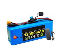 Batterie Lithium 36 V 12 Ah for vélo électrique avec Chargeur 36 V 2 A for Moteur de Scooter électrique 250 W, 300 W, 350 W, 500 W, 1000 W, BMS intégré(XT60 Plug)