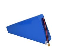 Batterie lithium 48 V 20 Ah pour vélo électrique avec chargeur et sac de rangement, design triangulaire, compatible avec les moteurs de 0 à 1 000 W, prise Anderson incluse, idéale pour les mises à n