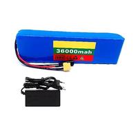 Batterie Lithium 48 V 36 Ah for vélo électrique, 13S2P, étanche, avec Chargeur, for Moto, Kart et Scooter.(T Plug)