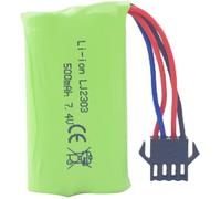 Batterie Lithium 7.4V 500mAh - YUNIQUE - Haute Vitesse - Compatible EC16 DE85 - Sécurité Maximale
