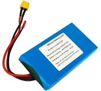 Batterie Lithium 7S1P 24V 8Ah pour Vélo Électrique Rechargeable Avec BMS pour Équipement 150W 8000MAH,XT60+JST