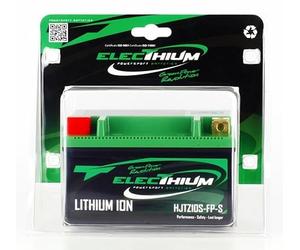 Batterie Lithium Electhium compatible avec Moto Kawasaki 1000 H2 Ninja SX 2018 à 2019 YTZ10S-BS / HJTZ10S-FP-S / 4Ah