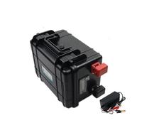 Batterie Lithium-Fer-Phosphate 12 V 30 Ah, 50 Ah, 100 Ah, 120 Ah, 150 Ah, Version Bluetooth, Compatible avec Une Alimentation Portable 12,8 V(50Ah -10A Charger)