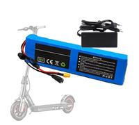 Batterie Lithium Haute Capacité 36 V 10 Ah 10S3P avec Chargeur Et Protection BMS Intégrée, Batterie Li-ION Rechargeable pour Karting Et Scooter, Étanche XT90+JST