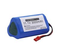 Batterie Lithium-ion 11,1 V For Aspirateurs, Compatible Avec Ilife, V1, V3, X3, V5, X5, V5S, CW310, CEN250, Accessoires For Aspirateurs Robots, Nettoyage Des Pièces(1B-3000)