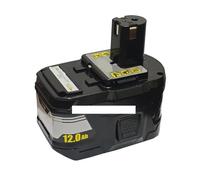 Batterie Lithium-ion 18 V 12 Ah - 15 C, Compatible Avec RYOBI, Toutes Les Séries D'outils Électriques P108, P109, RB18L50 Et RB18L20.(12.0Ah)
