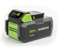Batterie Lithium-ION 20 V 4,0 Ah WORKPRO pour Outils sans Fil