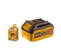 INGCO Batterie au Lithium-ION INGCO 20 V 4,0 Ah, Compatible avec Tous Les Outils électriques ingco, sans Chargeur FBLI2002
