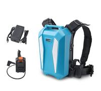 Batterie Lithium-ION 21 V 30 Ah, 40 Ah, 50 Ah, 60 Ah for clé électrique, Portable et d'extérieur, avec Chargeur et Adaptateur.(21v60ah,B)