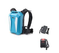 Batterie Lithium-ION 21 V 30 Ah, 40 Ah, 50 Ah, 60 Ah for clé électrique, Portable et d'extérieur, avec Chargeur et Adaptateur.(21v50ah,A)