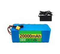 Batterie Lithium-ION 36 V 20 Ah for vélo électrique avec Chargeur, 10S4P, for Scooter, draisienne et Moteur(XT60 Plug)