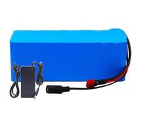 Batterie Lithium-ION 36 V 30 Ah pour Vélo Électrique avec Chargeur Intégré Et Protection BMS, Compatible avec Les Moteurs De 250 W, 500 W Et 1000 W. T+SM