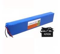 Batterie Lithium-Ion 36V 13&Nbsp;600Mah 10S4P pour Vélo Électrique Avec Chargeur 42V 2A Et BMS Intégré pour Moteur de Vélo Électrique 0-600W XT90