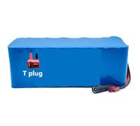Batterie Lithium-ION 36V 30Ah 10S4P pour Vélo Électrique avec Chargeur 42V 2A Protection BMS Intégrée Idéale pour Les Moteurs de Vélo Électrique Moto Et Scooter de 200 À 500W T Plug,36V 30Ah