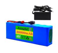 Batterie Lithium-ION 48 V 30 Ah 13S3P pour Vélo Électrique, avec Protection BMS Et Chargeur T