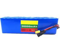 Batterie Lithium-ION 48 V 36 Ah pour Vélo Électrique, Idéale pour Les Moteurs De Vélo Électrique De 200 W À 1 500 W, avec Protection BMS Intégrée Et Chargeur. XT60