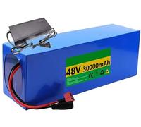 Batterie Lithium-ION 48 V pour vélo électrique avec Chargeur - Protection BMS pour Moteurs 1000 W, 750 W, 500 W et 250 W - Solution d'alimentation Haute capacité, Durable et fiable pour vélos électr