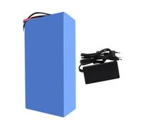 Batterie Lithium-Ion 48V 12Ah 13S6P pour Vélo Électrique Avec BMS pour Moteurs de Motos 250W 500W 750W 1&Nbsp;000W Avec Chargeur 48V 12Ah,XT60+SM