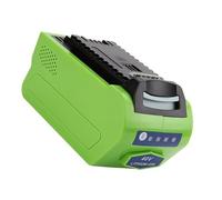 Batterie Lithium-ION 5000 mAh 40 V for Tondeuse à Gazon et scie électrique. Compatible avec GreenWorks G-Max 40 V 2601102.(Green 3000mAh)