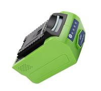 Batterie Lithium-ION 5000 mAh 40 V for Tondeuse à Gazon et scie électrique. Compatible avec GreenWorks G-Max 40 V 29462.(Green 3000mAh)