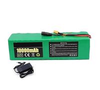 Batterie Lithium-ION 52 V 10 Ah for vélo électrique, Affichage de la Puissance, Batterie Lithium 18650 14S4P for vélo électrique, Scooter, Tricycle, avec Chargeur 58,8 V 2 A(Xt60)