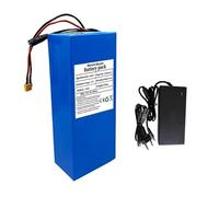 Batterie Lithium-ION 52 V 14S4P 45 000 Mah pour Draisiennes, Vélos Électriques, Scooters Et Tricycles avec Protection BMS, Batterie Lithium-ION Étanche pour Vélo Électrique XT60