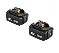 Batterie lithium-ion 6 Ah 18 V LXT 1850 | Compatible avec Makita BL1840 | Batterie haute capacité for outils électriques(M 9Ahx2)