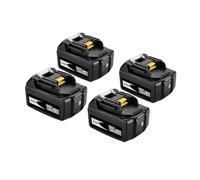 Batterie lithium-ion 6 Ah 18 V LXT 1850 | Compatible avec Makita BL1840 | Batterie haute capacité for outils électriques(M 6Ahx4)