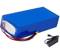 Batterie Lithium-ION 72 V 30 Ah 20S4P pour Vélo Électrique avec Chargeur, Protection BMS Intégrée, Compatible avec Les Moteurs De Vélo Électrique De 200 À 1 600 W. XT60+T