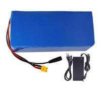 Batterie Lithium-ION 72V 50Ah pour Vélo Électrique avec Chargeur, Batterie pour Scooter Électrique, Batterie Lithium-ION Étanche 20S2P pour Vélo Électrique XT90+JST