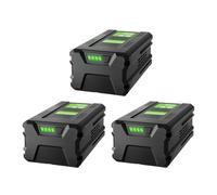 Batterie lithium-ion 80 V 6 000 mAh, compatible avec les outils électriques sans fil Greenworks GBA80200, batterie de remplacement rechargeable(3Pcs 6000mAh)