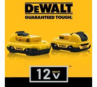 Batterie lithium-ion authentique DEWALT, batterie DEWALT 12V XR Max LED, 2,0 Ah, DCB125, DCB124, DCB122, DCB127, batterie pour outils électriques BATTERY 2AH X3