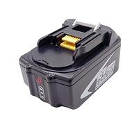 Batterie Lithium-ION de Rechange - 18 V, 4,0 Ah - pour Makita BL1840B, BL1850B, 196672-8, BL1830B, BL1815, BL1840 et BL1830 - avec Lampes LED